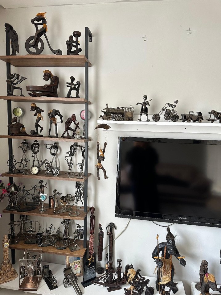 Dekoratif Metal ve Ahşap Figürler - Görsel 2