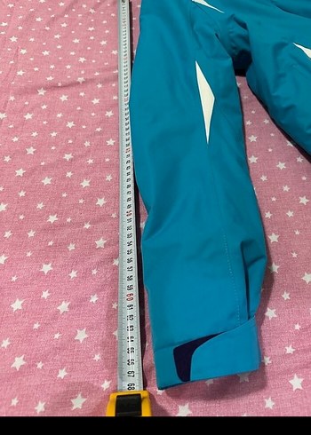 Mavi Fermuarlı Ceket kar montu - Görsel 6