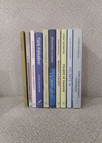 Levent Bayraktar'ın Felsefe ve Tasavvuf Kitapları
