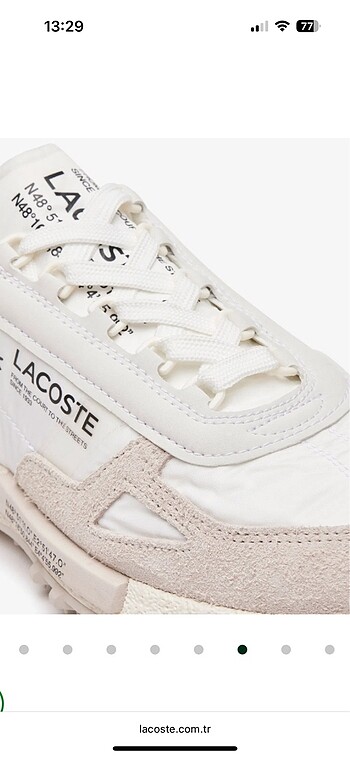 Yepyeni lacoste erkek spor ayakkabı - Görsel 3