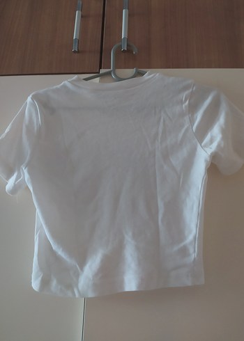 beyaz basic crop - Görsel 2