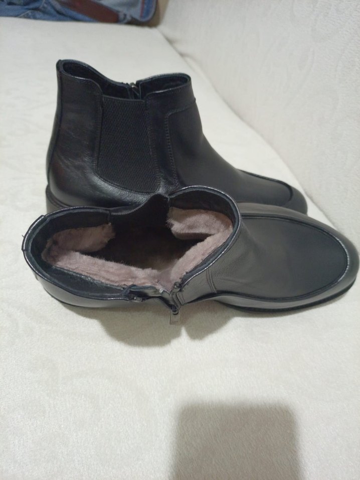 Klasik Siyah Erkek bot - Görsel 3
