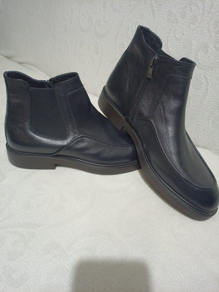 Klasik Siyah Erkek bot - Görsel 2