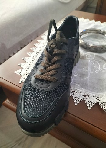 Gri Gotik Erkek Ayakkabı tamamen iç dış deridir - Görsel 3