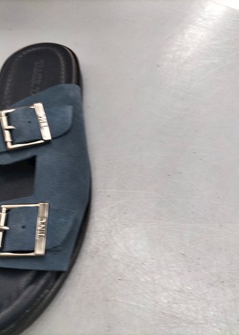 Mavi Tokalı Erkek Terlik - Görsel 3