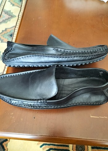 Siyah Deri Biker Ayakkabı Kılıfı - Görsel 3