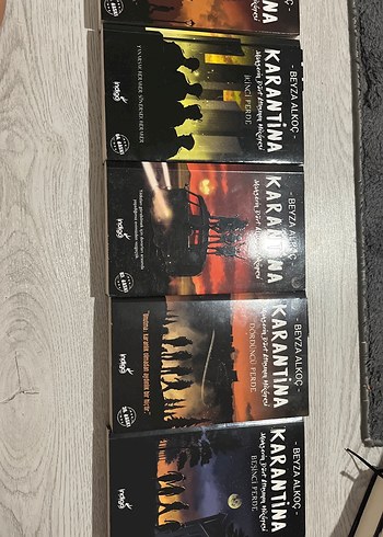 karantina serisi 5 kitap