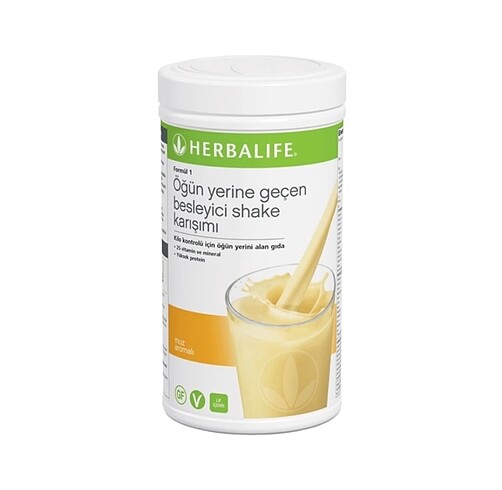 Herbalife Öğün Yerine Geçen Besleyici Shake Karışımı Muz Aromalı