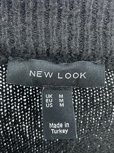 l Beden siyah Renk New Look Kazak / Triko %70 İndirimli.