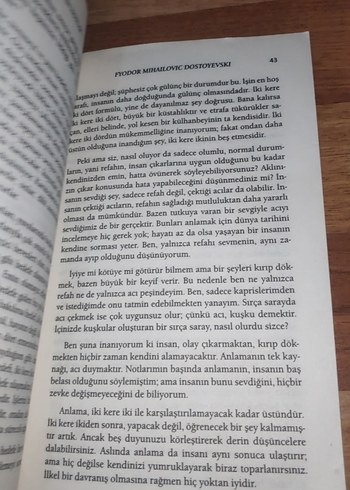Beden Renk Yeraltından Notlar - Fyodor Dostoyevski