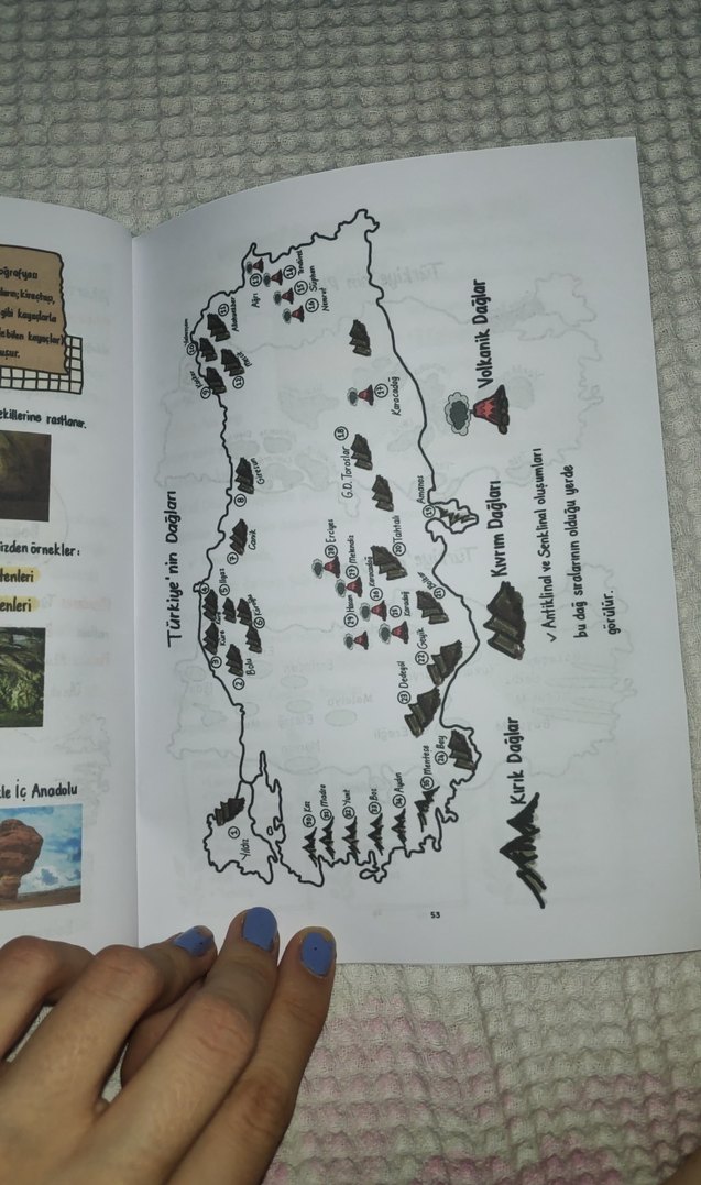 tyt coğrafya resim baskılı defter - Görsel 3
