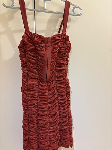 bershka korse detay elbise