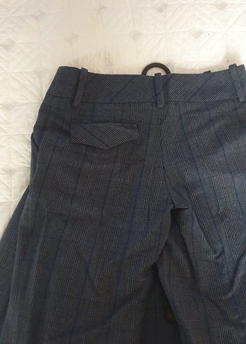 Düğmeli Kadın Blazer Ceket ve pantalon - Görsel 3