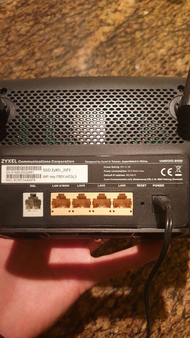 Zyxel Siyah Kablosuz Modem - Görsel 2