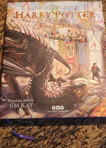 Harry Potter Ateş Kadehi - Resimli Özel Baskı.