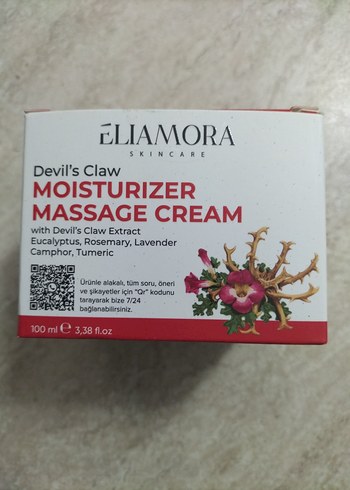 Elıamora Devil's Claw setan pençesi masaj kremi
100 ml - Görsel 2