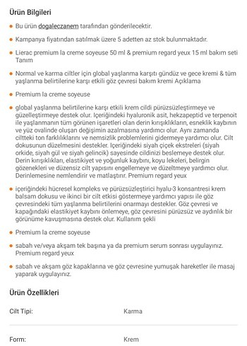 Lierac Premium Silky Anti-Aging Krem - Görsel 6