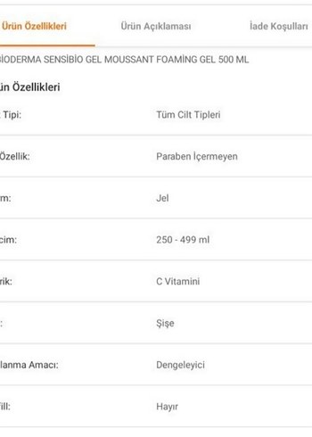 Bioderma Sensibio Köpüren Yüz Temizleyici Jel - Görsel 4