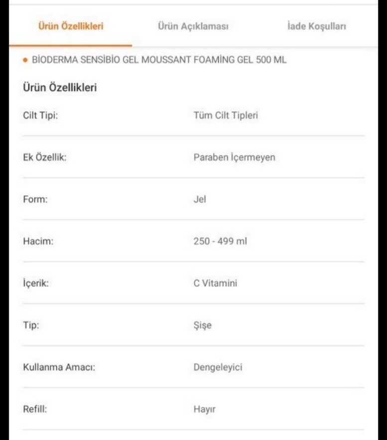 Bioderma Sensibio Köpüren Yüz Temizleyici Jel - Görsel 4