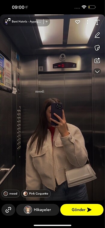 Zara model grisini alınca bunu giyinmedim