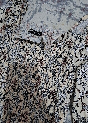 Zara Çiçekli bluz