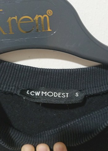 LC Waikiki Siyah Kadın Midi Tunik
