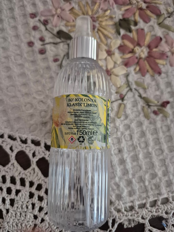 Eyüp Sabri Tuncer Boş Kolonyo Şişesi - Görsel 2