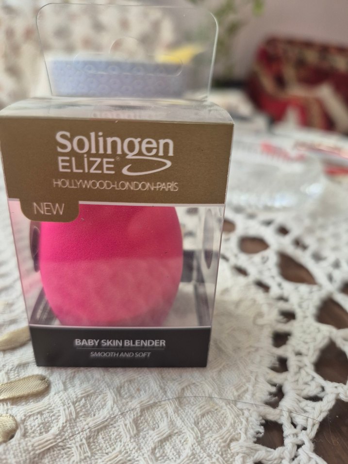 Solingen Elizez Pembe Makyaj Süngeri - Görsel 2