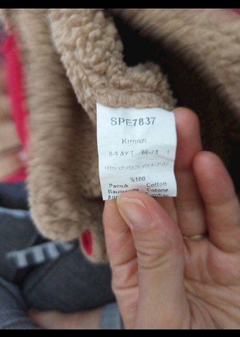 6-12 Ay, 18 cm Beden gri Renk Erkek bebek pilot şapka