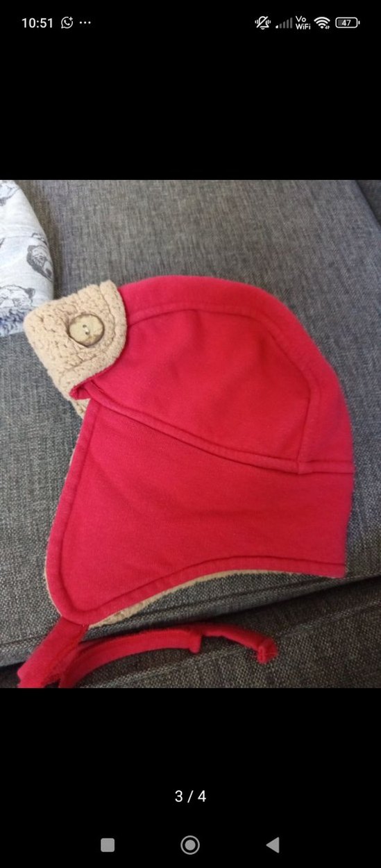 Erkek bebek pilot şapka - Görsel 3