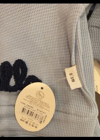 Mavi Triko Erkek Bebek Takımı - Görsel 4