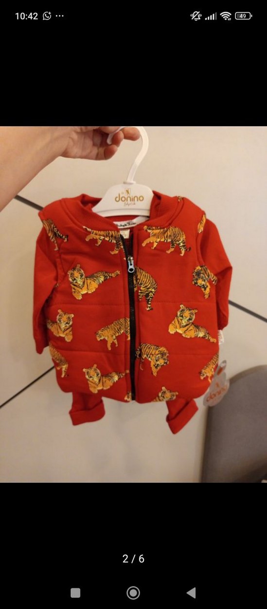 Erkek bebek 3 lü yelek takım - Görsel 2