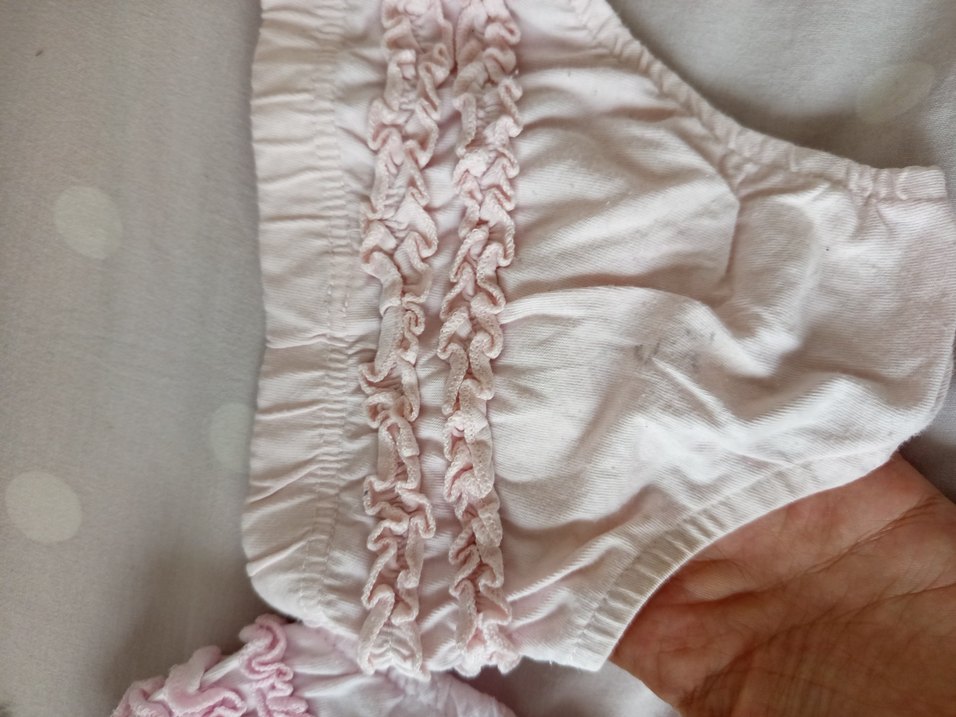 Pembe Fırfırlı Kız Çocuk Külot - Görsel 2