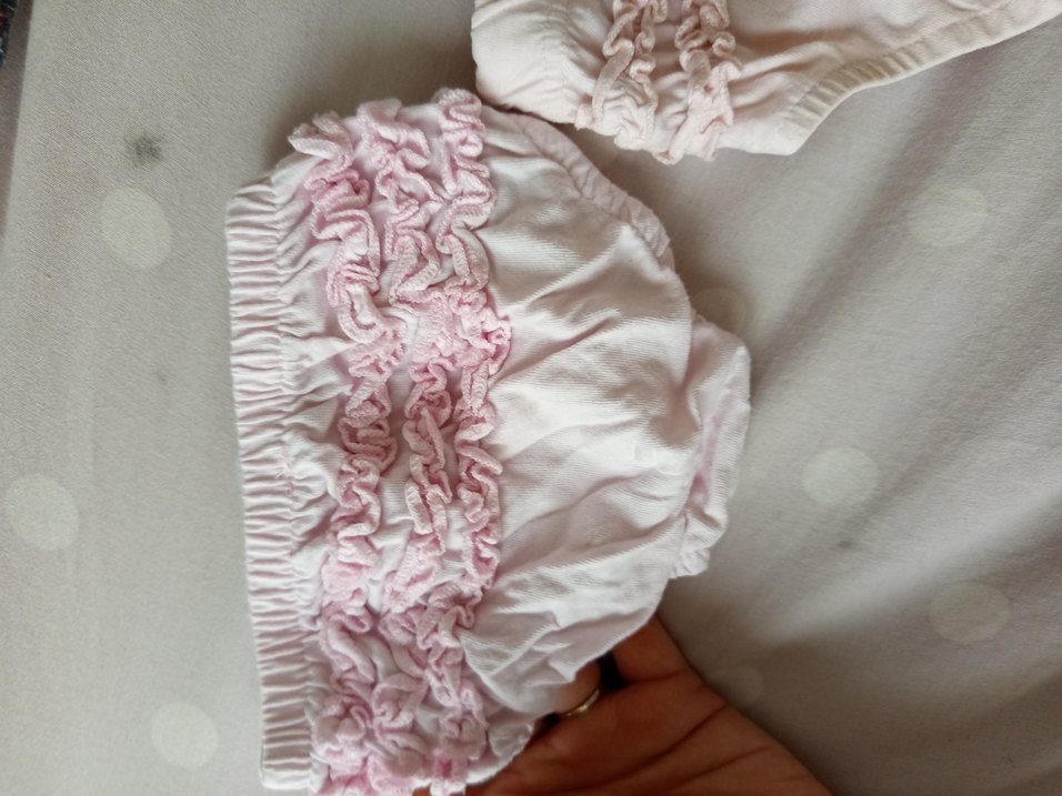 Pembe Fırfırlı Kız Çocuk Külot - Görsel 3