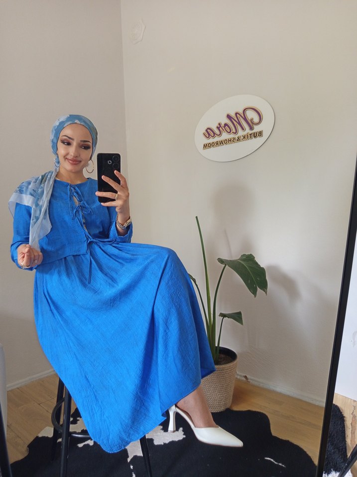 Bayan Etek ceket takım - Görsel 5