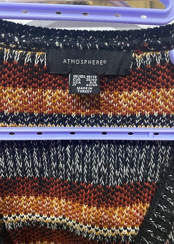 Renkli Bohem Desenli Kısa Hırka - Görsel 3