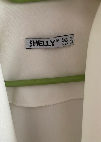 Nelly Beyaz Kadın Keten Blazer Ceket - Görsel 3