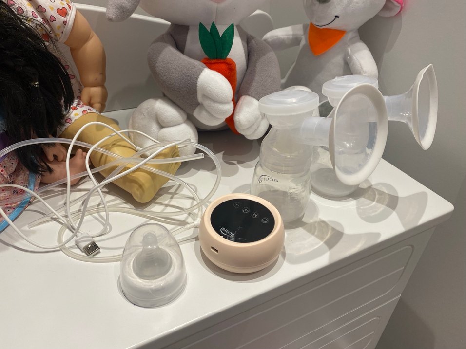 Beyaz Elektrikli Göğüs Pompası acura - Görsel 3