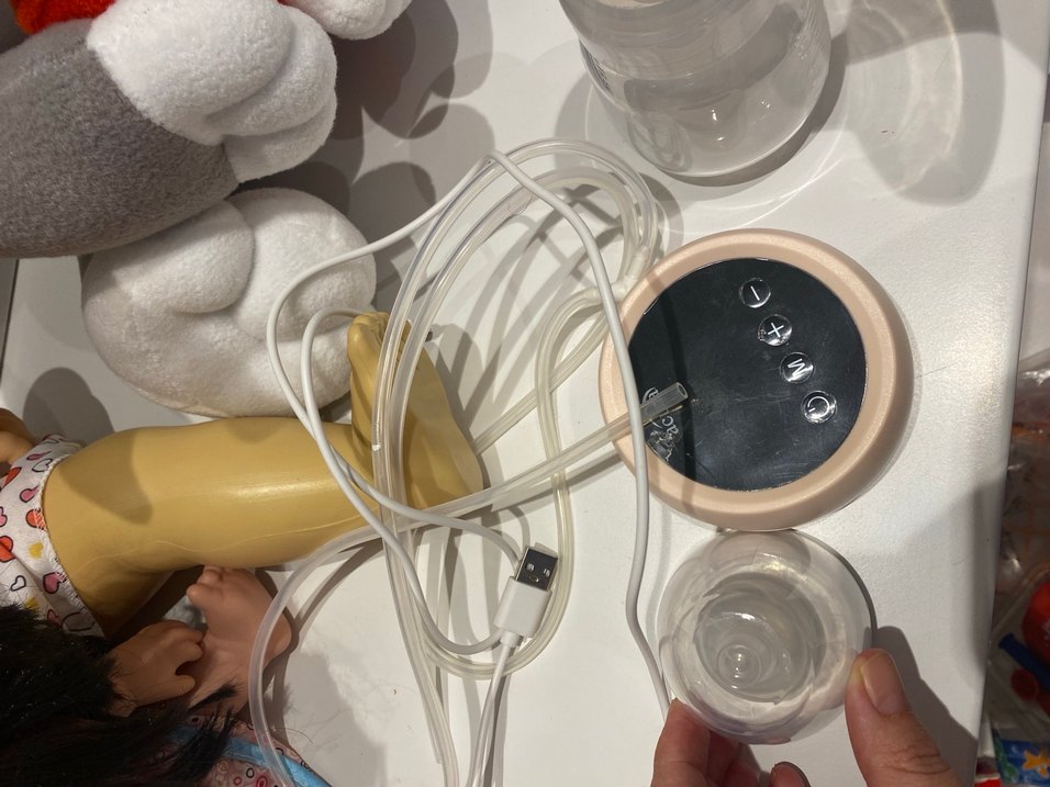 Beyaz Elektrikli Göğüs Pompası acura - Görsel 2