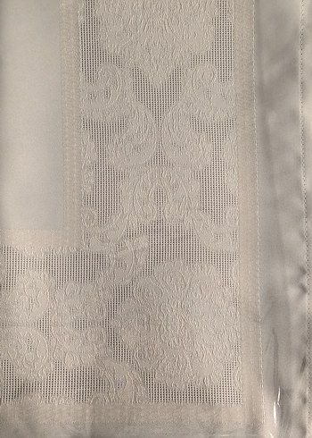 Jumbo Jumbo Bej Nakışlı Masa Örtüsü 160x220 cm