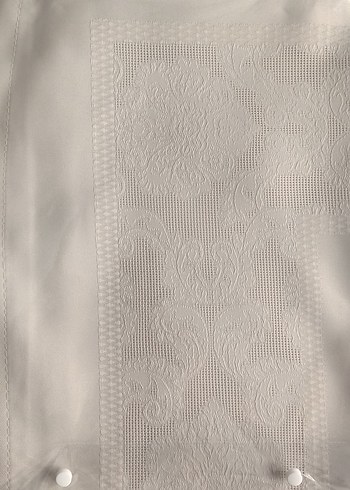 Beden Jumbo Bej Nakışlı Masa Örtüsü 160x220 cm