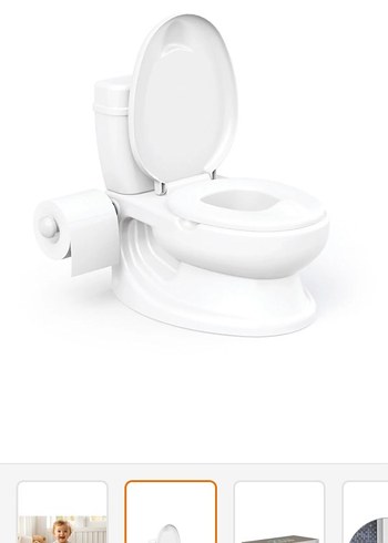 Bebek Tuvalet Eğitimi Oturağı 39x28x38 cm - Görsel 2