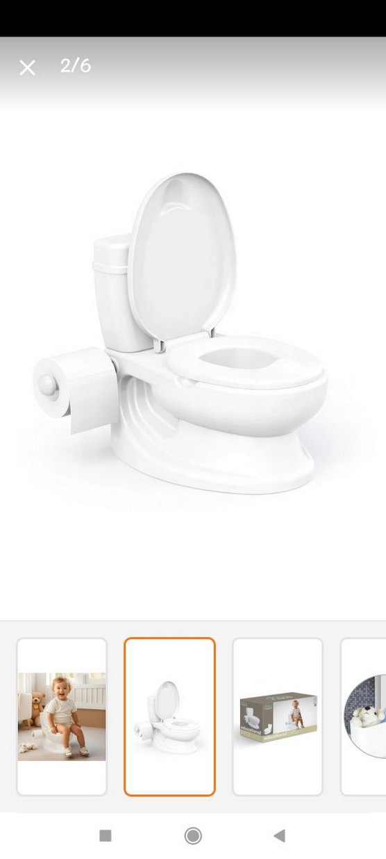 Bebek Tuvalet Eğitimi Oturağı 39x28x38 cm - Görsel 2