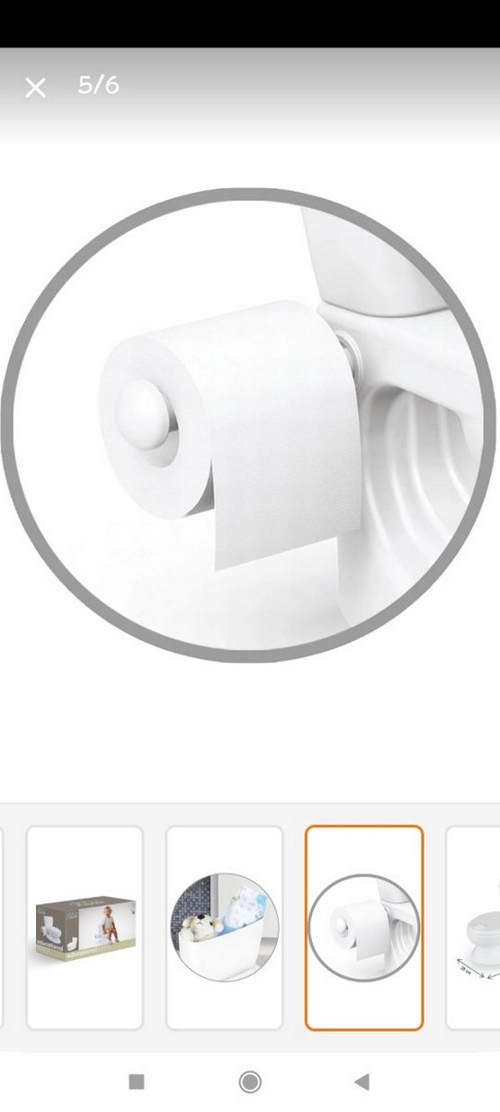 Bebek Tuvalet Eğitimi Oturağı 39x28x38 cm - Görsel 4