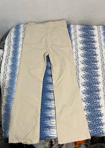 Diğer Bej Midi Kadın Denim Pantolon