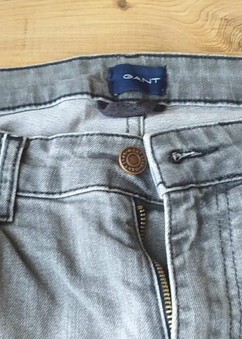 33 Beden Gri Midi Kot Pantolon