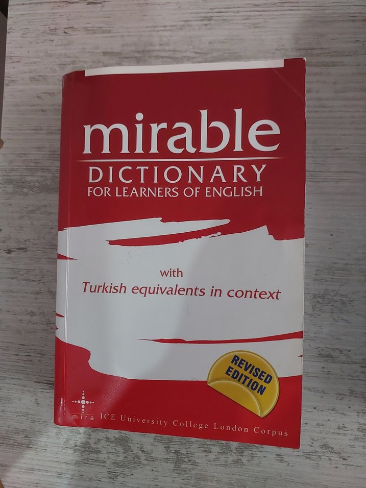 Mirable İngilizce Öğrenenler İçin Sözlük - Görsel 2