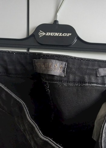 Kadın Siyah Biker Kot Pantolon - Görsel 3