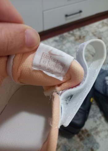 Kız Çocuk Beyaz Nike Spor Ayakkabı - Görsel 3