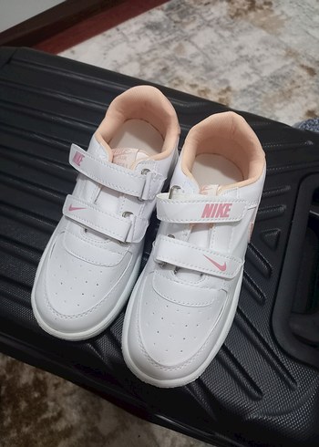 Kız Çocuk Beyaz Nike Spor Ayakkabı - Görsel 5